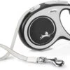 Flexi Rollijn New Comfort Tape M 5 M - Hondenriem - Zwart&Lichtgrijs -Hondenserie Winkel 1200x782 2
