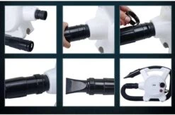 Hondenfohn - Waterblazer Met Draaiknop - 2400W Vermogen Met Warme En Koude Stand - Wit -Hondenserie Winkel 1200x793 6