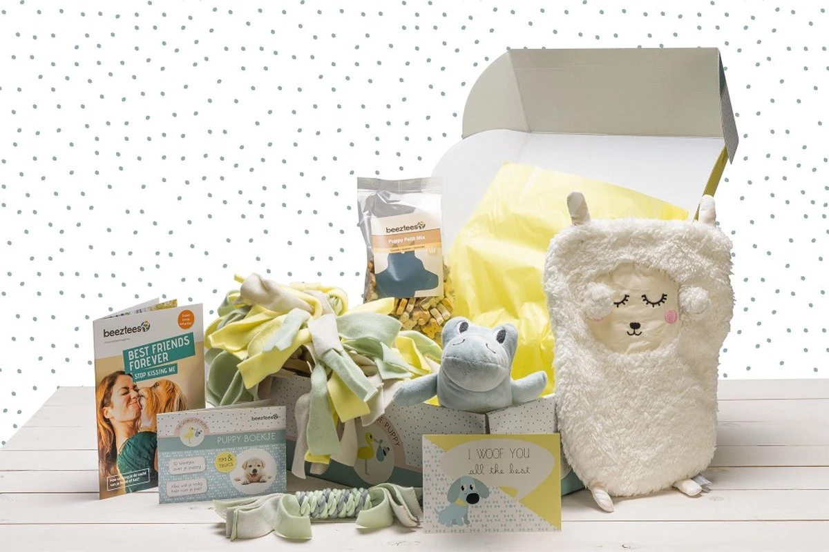 Merkloos Beeztees Puppy Cadeaupakket - Puppy Pakket - Leuke Box Met Puppy Speelgoed En Snacks 3 Merkloos Beeztees Puppy Cadeaupakket - Puppy Pakket - Leuke Box Met Puppy Speelgoed En Snacks