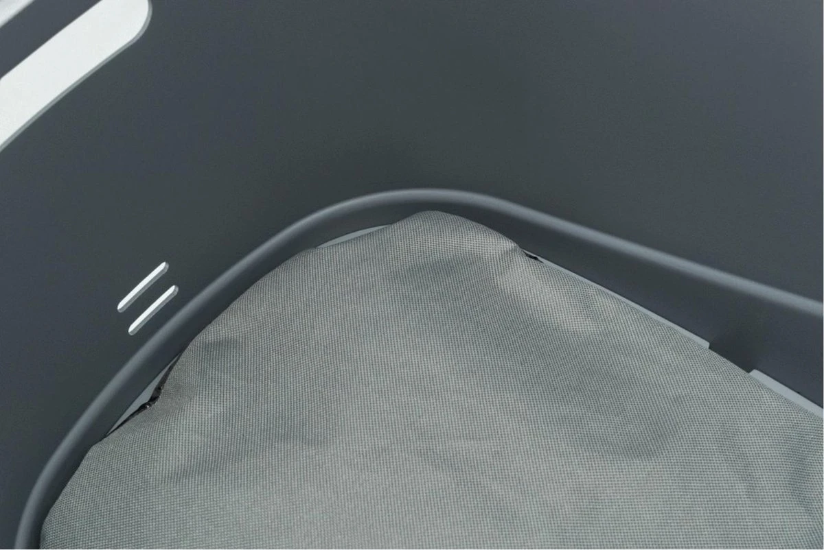 Trixie Fietsmand Voor Bagagedrager Met Draadkoepel Kunststof Grijs (46X36X47 CM) 12 Trixie Fietsmand Voor Bagagedrager Met Draadkoepel Kunststof Grijs (46X36X47 CM) - Afbeelding 10