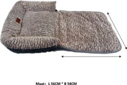 Cannie NEW Comfortabele - Hondenmand - Hondenbed - Warme Winter - 60*50*16 - Blauw -Hondenserie Winkel 1200x813 2