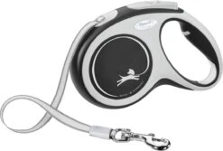 Flexi Rollijn New Comfort Tape M 5 M - Hondenriem - Zwart&Lichtgrijs -Hondenserie Winkel 1200x813 5