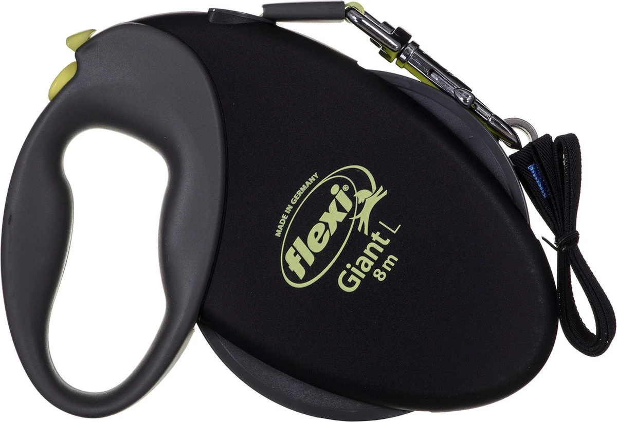Flexi Giant Tape - Hondenriem - Zwart/Geel - L - 8 Meter - Voor Honden Tot 50 Kg 14 Flexi Giant Tape - Hondenriem - Zwart/Geel - L - 8 Meter - Voor Honden Tot 50 Kg - Afbeelding 12