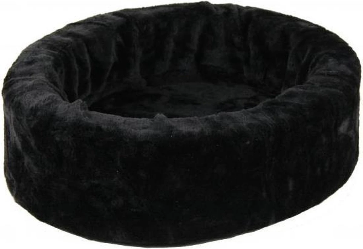 Petcomfort Bontmand Zwart 60 Cm 3 Petcomfort Bontmand Zwart 60 Cm