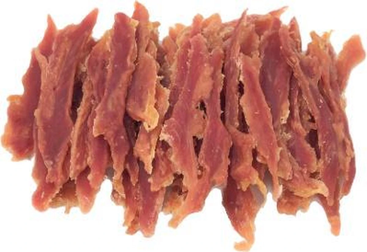 Gedroogde Eendfilet 400 Gram - Hondensnack - Kauwbot 3 Gedroogde Eendfilet 400 Gram - Hondensnack - Kauwbot