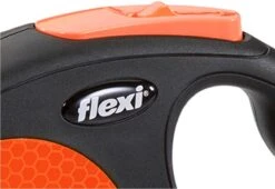 Flexi New Neon Tape - Hondenriem - Zwart/Oranje - M - 5 M - (<25 Kg) -Hondenserie Winkel 1200x827 1