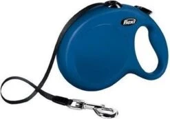 Flexi New Classic Tape - Hondenriem - Blauw - M - 5 M - (<25 Kg) -Hondenserie Winkel 1200x839 1
