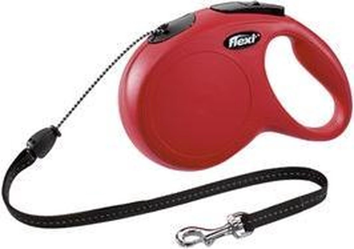 Flexi New Classic Koord - Hondenriem - Rood - S - 8 M - (<12 Kg) 19 Flexi New Classic Koord - Hondenriem - Rood - S - 8 M - (<12 Kg) - Afbeelding 18