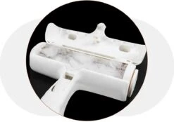 Merkloos Hoogwaardige - Huisdierhaar Verwijderaar - Hondenhaar - Pluizenborstel - Ontharingsborstel - Wit -Hondenserie Winkel 1200x847 2