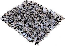 Adori Snack En Speelkleed - Hondenspeelgoed - 60 X 50 Cm - Grijs/Bordeaux