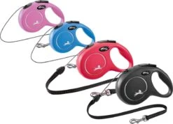 Flexi New Classic Koord - Hondenriem - Zwart - S - 8 M - (<12 Kg) -Hondenserie Winkel 1200x863 2