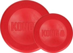Kong Flyer Frisbee - Hondenspeelgoed - Rood - Ø25 Cm -Hondenserie Winkel 1200x874