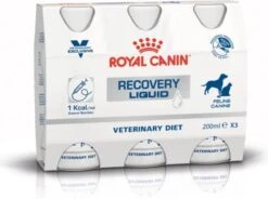 Uitgelichte producten 21 Royal Canin Recovery Liquid Hond Kat 3 X 200 Ml
