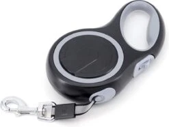 IGOODS - Uitlaatriem - Honden Riem - Katten Riem - Uitlaatriem Voor Dieren Rollijn - Hondenriem - 5 Meter Lang - Grijs -Hondenserie Winkel 1200x902 2