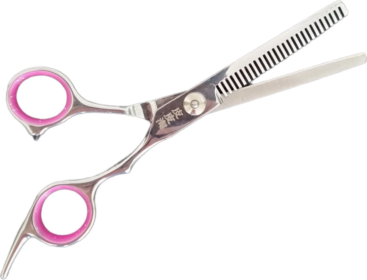 Professor Q - Professionele Effileerschaar - Uitdunschaar - Uitdunschaar Kapper RVS - Kappersschaar - Schaar - Blauw - Coupeschaar - Haar - Knipschaar - Knippen - Kapper Set - Kapper - Premium Uitdun Schaar - Ergonomisch 4 Professor Q - Professionele Effileerschaar - Uitdunschaar - Uitdunschaar Kapper RVS - Kappersschaar - Schaar - Blauw - Coupeschaar - Haar - Knipschaar - Knippen - Kapper Set - Kapper - Premium Uitdun Schaar - Ergonomisch - Afbeelding 2