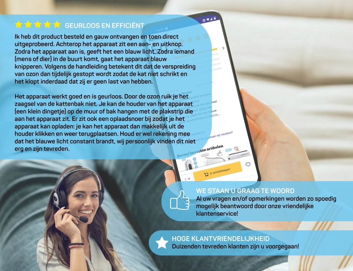 Vulpes Pets® Kattenbak Geurverdrijver PRO - Ozon En Negatieve Ionen Functie - Infraroodsensor - Oplaadbaar - Geurverwijderaar - Air Eliminator - Wit 12 Vulpes Pets® Kattenbak Geurverdrijver PRO - Ozon En Negatieve Ionen Functie - Infraroodsensor - Oplaadbaar - Geurverwijderaar - Air Eliminator - Wit - Afbeelding 11