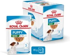Royal Canin Shn Mini Puppy Pouch - Hondennatvoer - 12 X 85 G -Hondenserie Winkel 1200x938