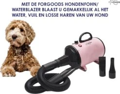 Forgoods Professionele Hondenfohn - Waterblazer Voor Honden - Hondenfohn Met 4 Opzetstukken - 2800W Verstelbaar Vermogen - Roze 17 Forgoods Professionele Hondenfohn - Waterblazer Voor Honden - Hondenfohn Met 4 Opzetstukken - 2800W Verstelbaar Vermogen - Roze -Hondenserie Winkel 1200x942 1