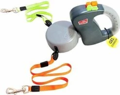 Wigzi Dual Doggie 2.0 Voor Twee Honden - Hondenriem - Grijs - 3m - <22 Kg (per Hond) 13 Wigzi Dual Doggie 2.0 Voor Twee Honden - Hondenriem - Grijs - 3m - <22 Kg (per Hond) -Hondenserie Winkel 1200x958 9