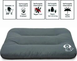 Hondenkussen XXXL -Donkergrijs - 85 X 120 X 14 11 Hondenkussen XXXL -Donkergrijs - 85 X 120 X 14 -Hondenserie Winkel 1200x959