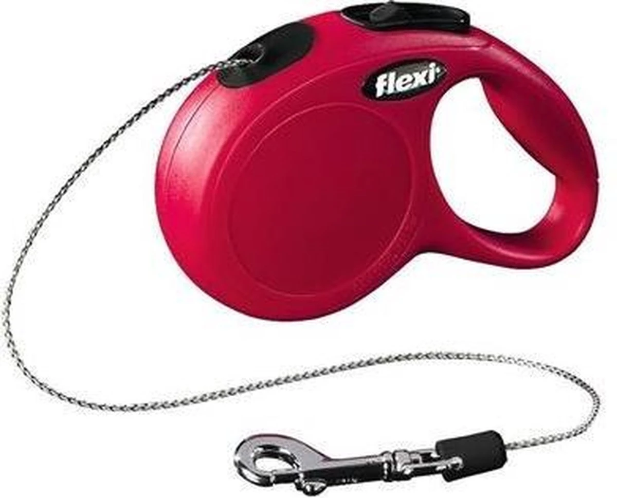 Flexi New Classic Koord - Hondenriem - Rood - S - 8 M - (<12 Kg) 18 Flexi New Classic Koord - Hondenriem - Rood - S - 8 M - (<12 Kg) - Afbeelding 17