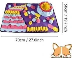 Snuffelmat Hond - Birthday Cake - XXL - Anti-Schrok - Slow Feeder 10 Snuffelmat Hond - Birthday Cake - XXL - Anti-Schrok - Slow Feeder -Hondenserie Winkel 1200x973 2