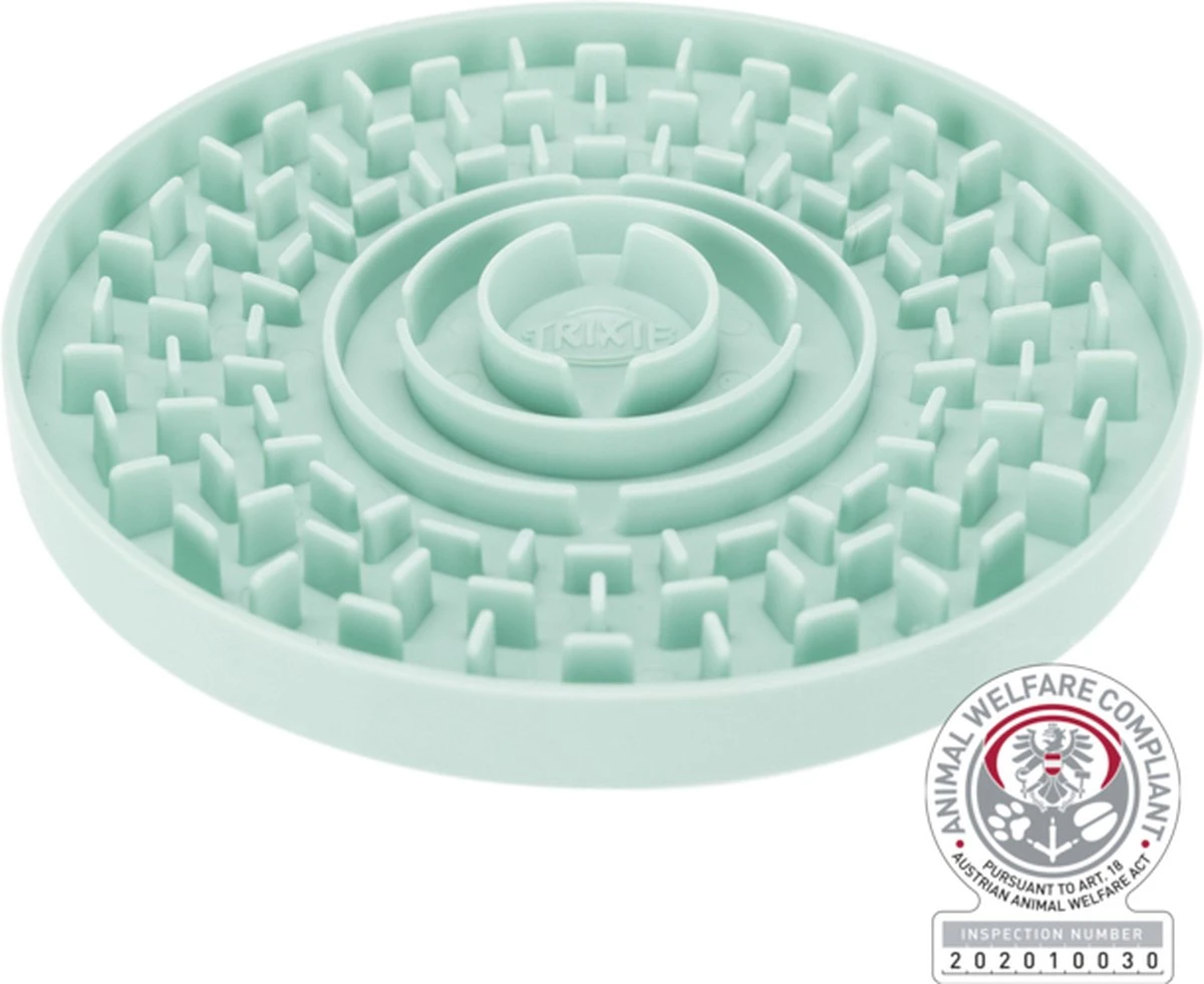 Trixie Junior Likplaat Mintgroen - 21X21 CM 6 Trixie Junior Likplaat Mintgroen - 21X21 CM - Afbeelding 4