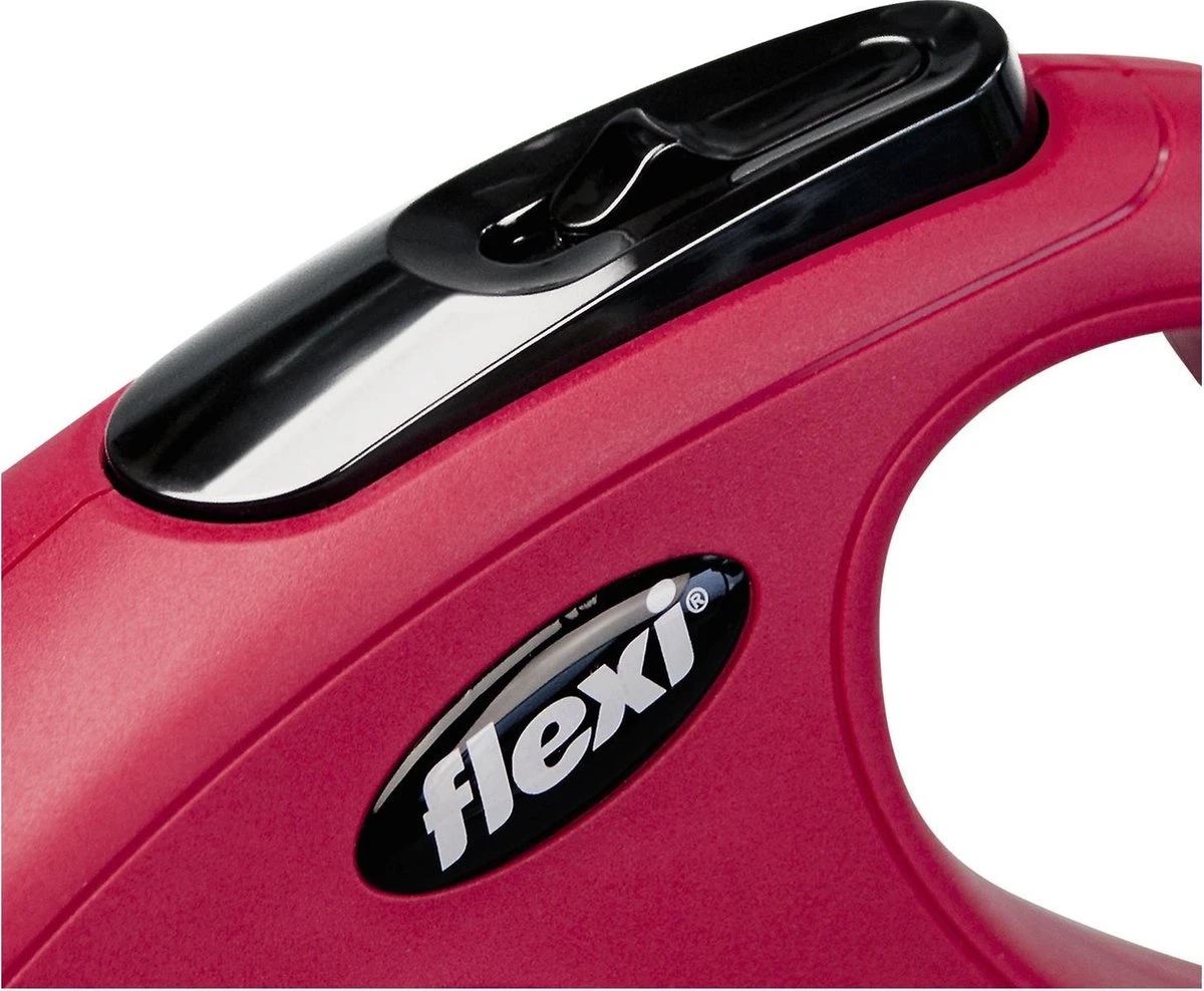 Flexi New Classic Koord - Hondenriem - Rood - S - 8 M - (<12 Kg) 3 Flexi New Classic Koord - Hondenriem - Rood - S - 8 M - (<12 Kg) - Afbeelding 2