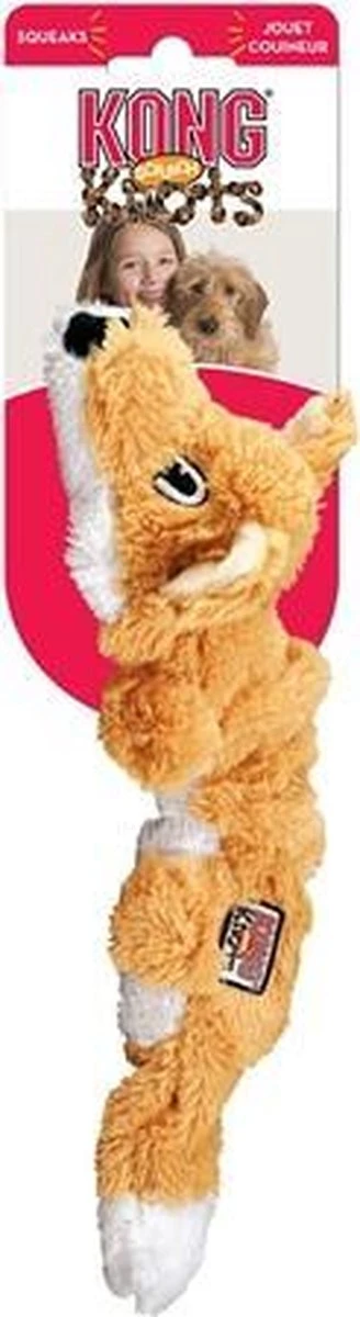 Kong Scrunch Knots Vos M - Kauwspeelgoed - Multi 6 Kong Scrunch Knots Vos M - Kauwspeelgoed - Multi - Afbeelding 4
