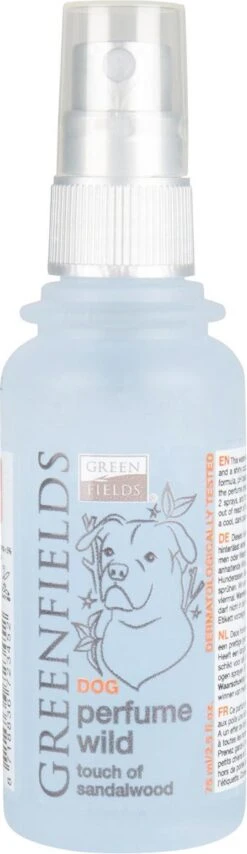 Hondenparfum Spray In 4 Geuren - Greenfields - Alchoholvrije En PH Neutrale Formule Tegen Onaangename Geurtjes - 50ml - Exotic 29 Hondenparfum Spray In 4 Geuren - Greenfields - Alchoholvrije En PH Neutrale Formule Tegen Onaangename Geurtjes - 50ml - Exotic -Hondenserie Winkel 347x1200