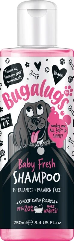 Bugalugs - Vachtverzorging Hond - Baby Fresh Gift Set - Hondenshampoo - Hondenparfum - Anti-klit Spray - 650 Ml - Kerstcadeau 9 Bugalugs - Vachtverzorging Hond - Baby Fresh Gift Set - Hondenshampoo - Hondenparfum - Anti-klit Spray - 650 Ml - Kerstcadeau -Hondenserie Winkel 369x1200