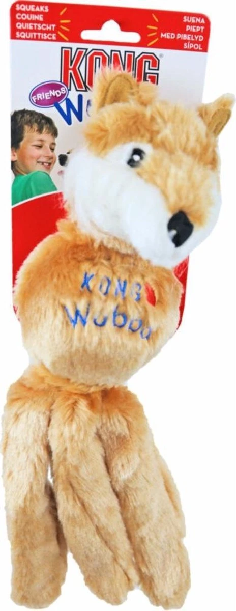 Kong Wubba Friend - Hondenspeelgoed - Assorti - M - 24,4 X 12,7 X 8,4 Cm 4 Kong Wubba Friend - Hondenspeelgoed - Assorti - M - 24,4 X 12,7 X 8,4 Cm - Afbeelding 2