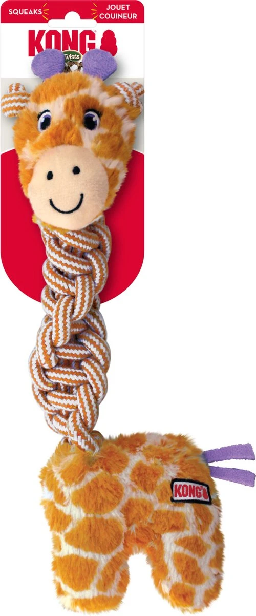 KONG Knots Twists – Hondenspeelgoed Met Touw – Kauwspeeltje – Flostouw – Exta Sterk – Met Pieper - Md/Lg 7 KONG Knots Twists – Hondenspeelgoed Met Touw – Kauwspeeltje – Flostouw – Exta Sterk – Met Pieper - Md/Lg - Afbeelding 5