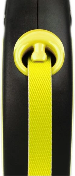 Flexi New Neon Tape - Hondenriem - Geel/Zwart - L - 5 M - (<50 Kg) -Hondenserie Winkel 510x1200 1