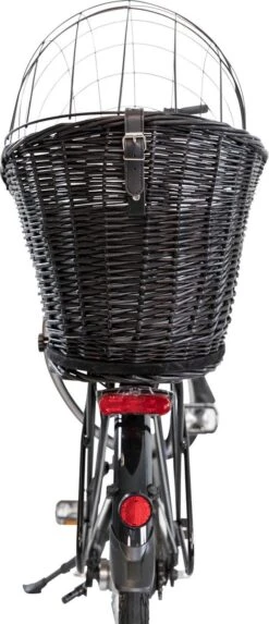 Trixie Fietsmand - Voor Bagagedrager -n35x49x55 Cm - Zwart -Hondenserie Winkel 517x1200