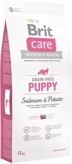 Brit Care Grain Free Puppy Salmon & Potato 12 Kg - Hond 9 Brit Care Grain Free Puppy Salmon & Potato 12 Kg - Hond -Hondenserie Winkel 531x1200