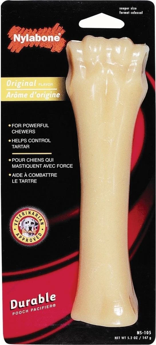 Nylabone Harde Bijters Kluif - Hondenspeelgoed - Natural - Voor Honden Tot 30 Kg 11 Nylabone Harde Bijters Kluif - Hondenspeelgoed - Natural - Voor Honden Tot 30 Kg - Afbeelding 9