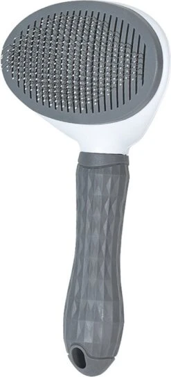 Kattenborstel - Hondenborstel - Pluizenverwijderaar - Haarverwijderaar Voor Huisdieren - Hondenkam - Kattenkam - Huisdierhaar Verwijderaar - Ontpluizer - Kattenhaar & Hondenhaar Verwijderaar - Voor Langharig & Kortharig - Grijs -Hondenserie Winkel 546x1200 1