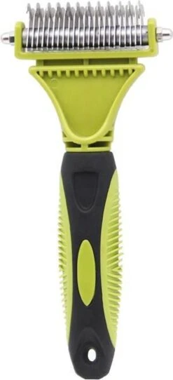 Hondenborstel - Dubbelzijdig Ontharing Tool - Herbruikbare Honden & Kattenvachtkam - Huisdier Grooming - 1 Stuk - Groen 12 Hondenborstel - Dubbelzijdig Ontharing Tool - Herbruikbare Honden & Kattenvachtkam - Huisdier Grooming - 1 Stuk - Groen -Hondenserie Winkel 547x1200 1