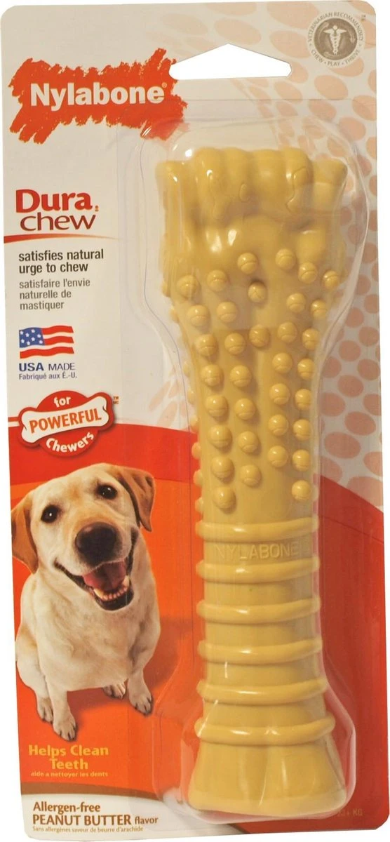 Nylabone Harde Bijters Kluif - Hondenspeelgoed - Natural - Voor Honden Tot 30 Kg 12 Nylabone Harde Bijters Kluif - Hondenspeelgoed - Natural - Voor Honden Tot 30 Kg - Afbeelding 10
