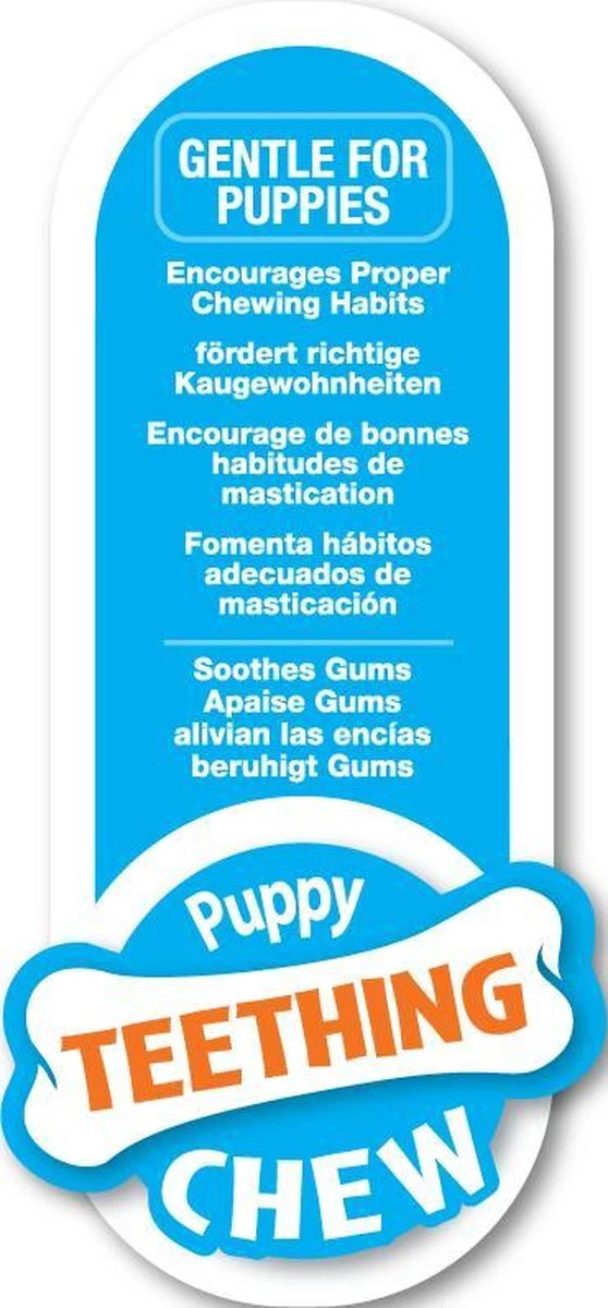 Nylabone Kauwbot - Puppy Kauwspeelgoed - Sleutels Met Baconsmaak - X-Small 5 Nylabone Kauwbot - Puppy Kauwspeelgoed - Sleutels Met Baconsmaak - X-Small - Afbeelding 3