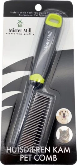 Mister Mill Hondenkam Langhaar Kortharig - Kattenkam - Ruikam - Klittenkam Hond/Kat -Hondenserie Winkel 560x1200 4