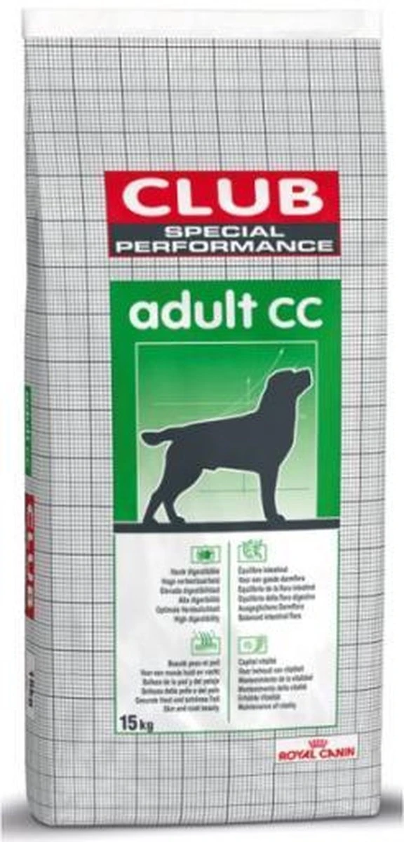 Royal Canin Hondenvoer Special Club Performance Adult CC - 15 Kg 3 Royal Canin Hondenvoer Special Club Performance Adult CC - 15 Kg
