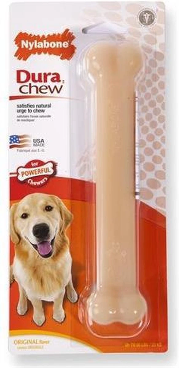 Nylabone Harde Bijters Kluif - Hondenspeelgoed - Natural - Voor Honden Tot 30 Kg 8 Nylabone Harde Bijters Kluif - Hondenspeelgoed - Natural - Voor Honden Tot 30 Kg - Afbeelding 6