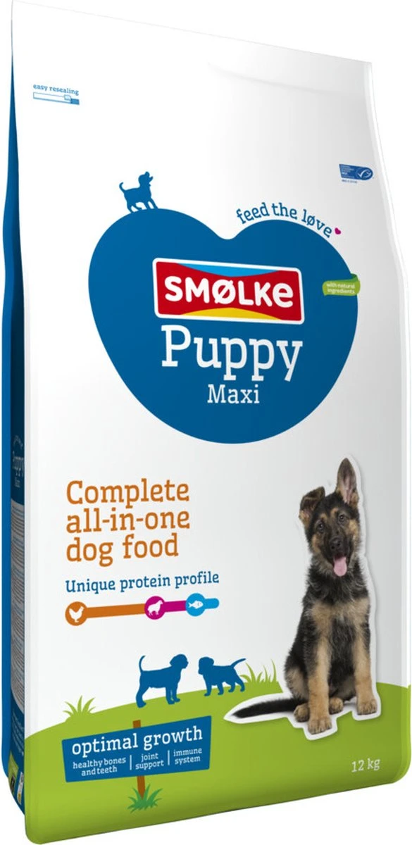 Smolke Puppy Maxi - Kip - Puppyvoer - 12 Kg 19 Smolke Puppy Maxi - Kip - Puppyvoer - 12 Kg - Afbeelding 17