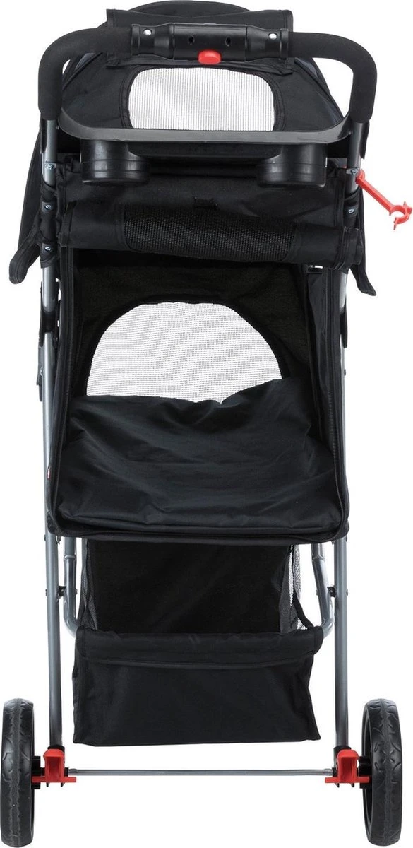 Trixie Hondenbuggy Zwart 80x47x100 Cm | Dierenmand 14 Trixie Hondenbuggy Zwart 80x47x100 Cm | Dierenmand - Afbeelding 12