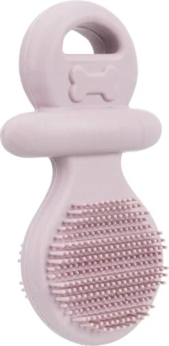 Merkloos Fopspeen Natuurrubber Paars 9 Cm ( Honden Bijtring Puppy ) -Hondenserie Winkel 587x1200 2