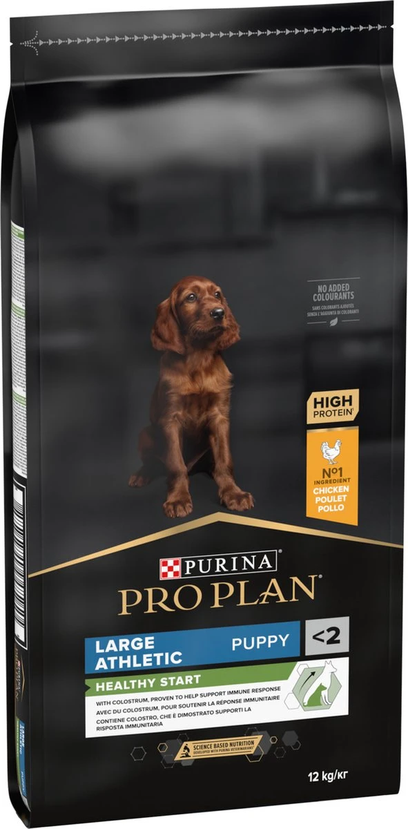 Pro Plan Healthy Start Puppy Large Athletic - Honden Droogvoer - Kip - 12 Kg 8 Pro Plan Healthy Start Puppy Large Athletic - Honden Droogvoer - Kip - 12 Kg - Afbeelding 6