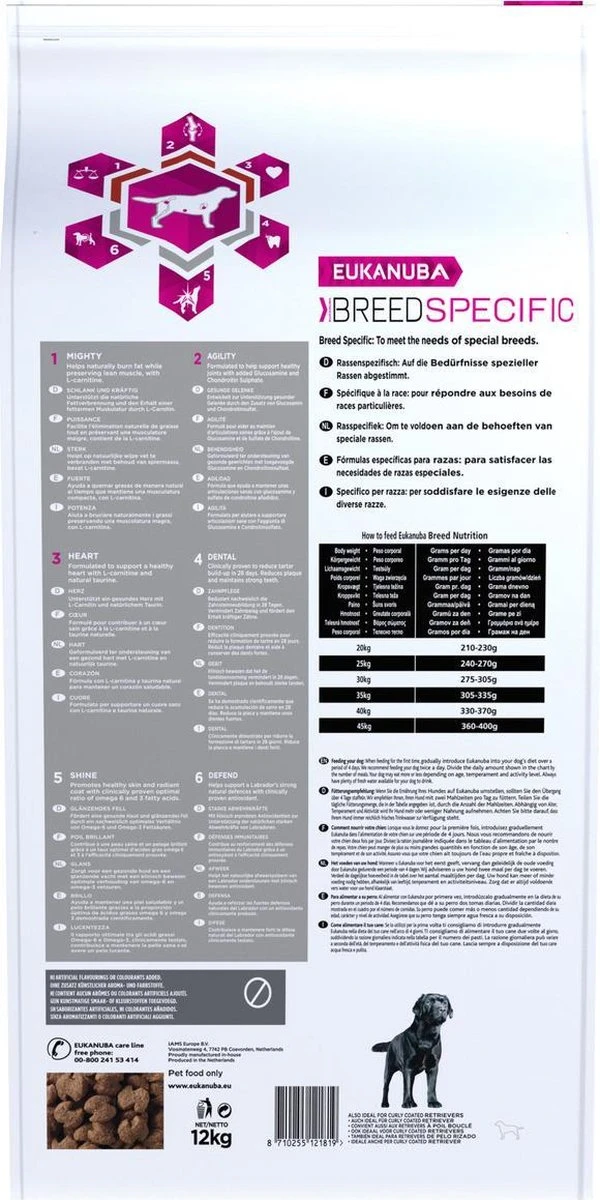 Eukanuba Dog Labrador Retriever - 12 KG 9 Eukanuba Dog Labrador Retriever - 12 KG - Afbeelding 7
