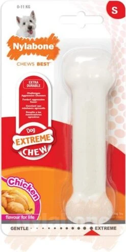 Nylabone Harde Bijters Kluif - Kip - Voor Honden Tot 30 Kg -Hondenserie Winkel 600x1200 3